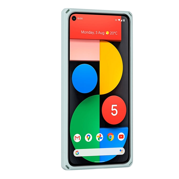 For Google Pixel 5 Armor Shockproof TPU + PC Hard Case with Card Slot Holder