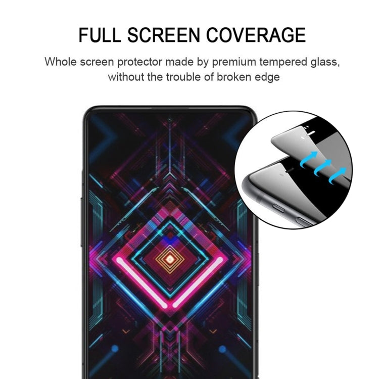 For Xiaomi Redmi K40 Gaming Full Glue Full Screen Tempered Glass Film