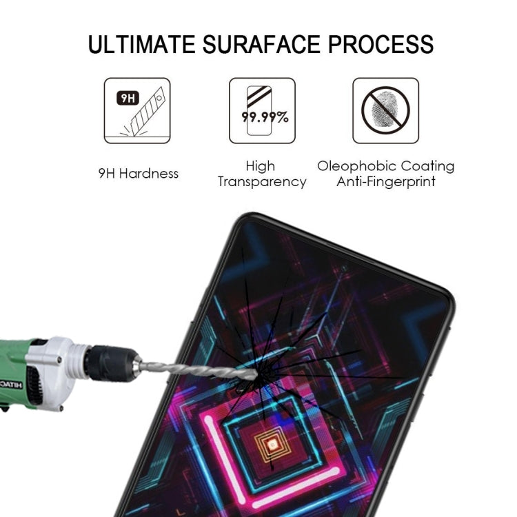 For Xiaomi Redmi K40 Gaming Full Glue Full Screen Tempered Glass Film