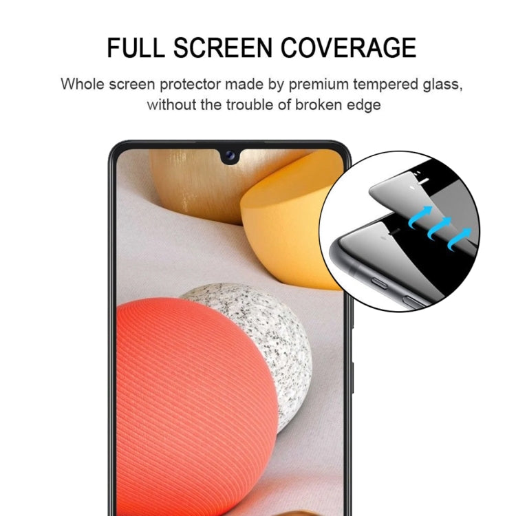 For Samsung Galaxy M42 5G 25 PCS Full Glue Full Screen Tempered Glass Film