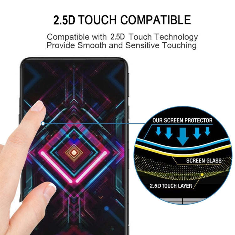 For Xiaomi Redmi K40 Gaming 25 PCS Full Glue Full Screen Tempered Glass Film