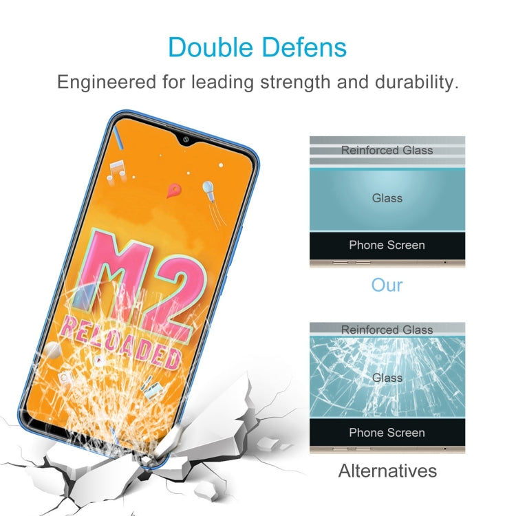 For Xiaomi Poco M2 Reloaded 0.26mm 9H 2.5D Tempered Glass Film