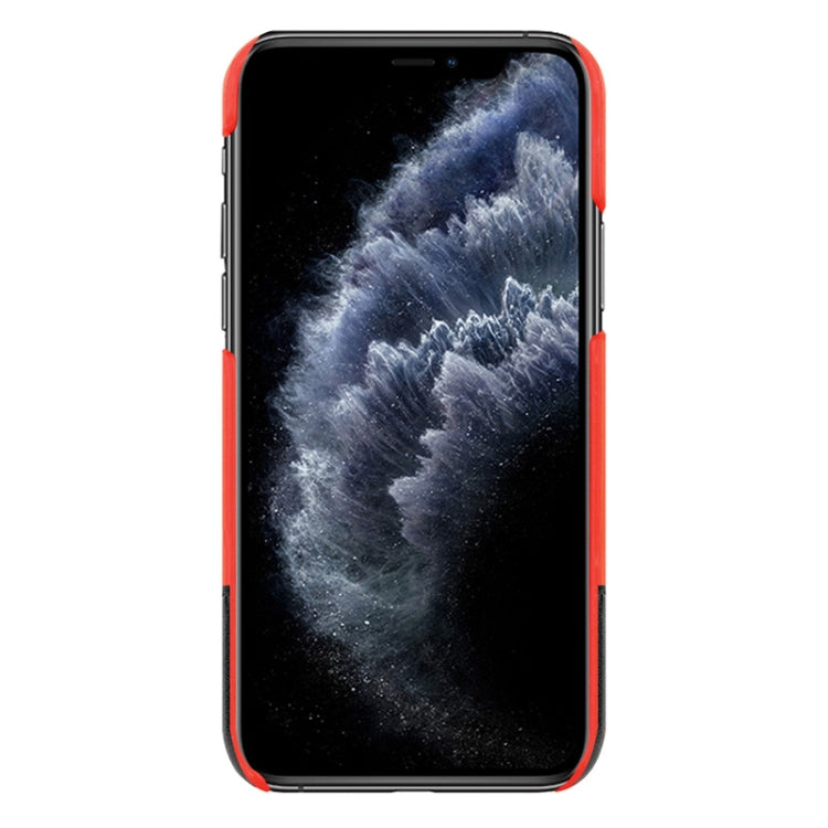 For iPhone 11 Ruiyi Series Concise Slim PU + PC Protective Case With Explosion-Proof Membrane