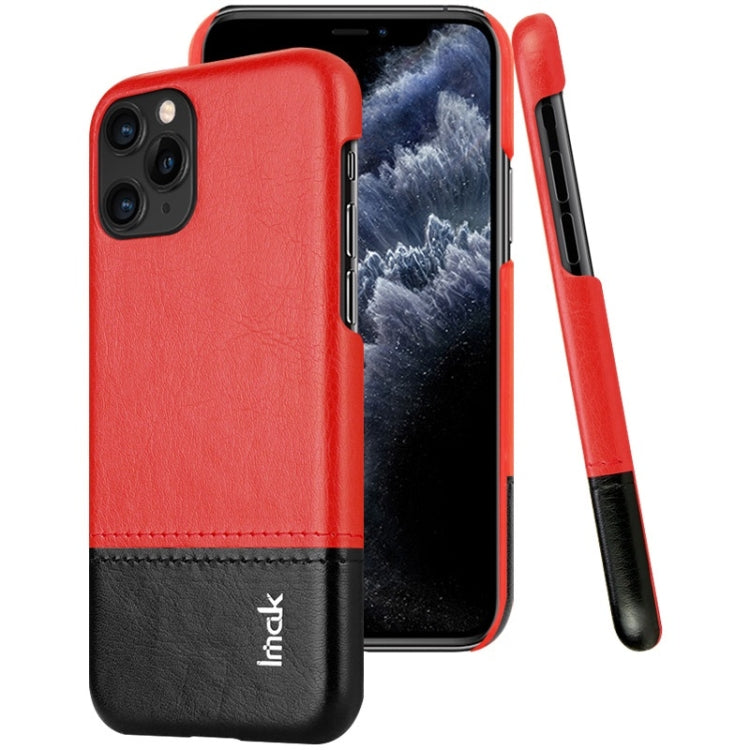 For iPhone 11 Pro Ruiyi Series Concise Slim PU + PC Protective Case With Explosion-Proof Membrane