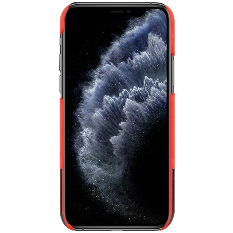 For iPhone 11 Pro Ruiyi Series Concise Slim PU + PC Protective Case With Explosion-Proof Membrane