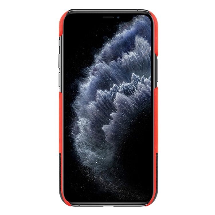 For iPhone 11 Pro Max Ruiyi Series Concise Slim PU + PC Protective Case With Explosion-Proof Membrane