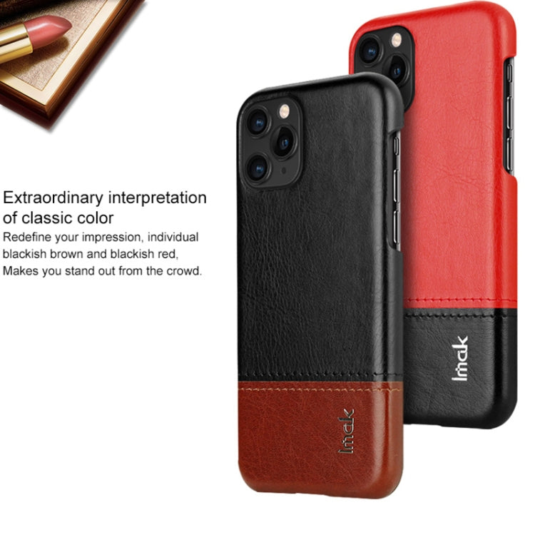 For iPhone 11 Pro Max Ruiyi Series Concise Slim PU + PC Protective Case With Explosion-Proof Membrane