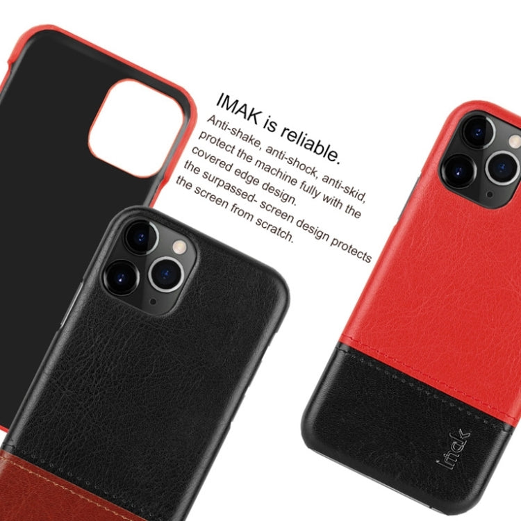For iPhone 11 Pro Max Ruiyi Series Concise Slim PU + PC Protective Case With Explosion-Proof Membrane