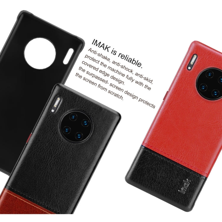 For Huawei Mate 30 Pro Ruiyi Series Concise Slim PU + PC Protective Case With Explosion-Proof Membrane