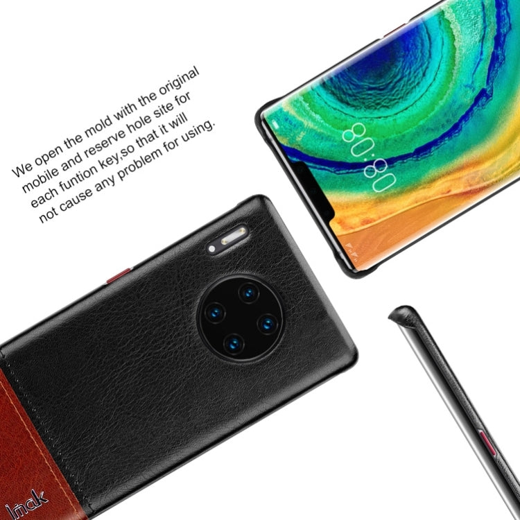For Huawei Mate 30 Pro Ruiyi Series Concise Slim PU + PC Protective Case With Explosion-Proof Membrane