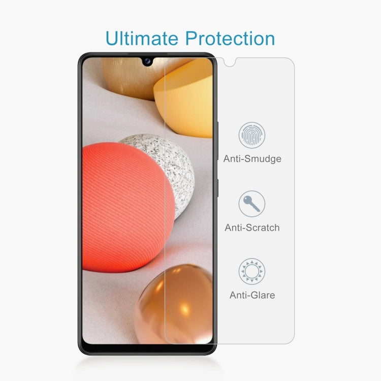 For Samsung Galaxy M42 5G 10 PCS 0.26mm 9H 2.5D Tempered Glass Film