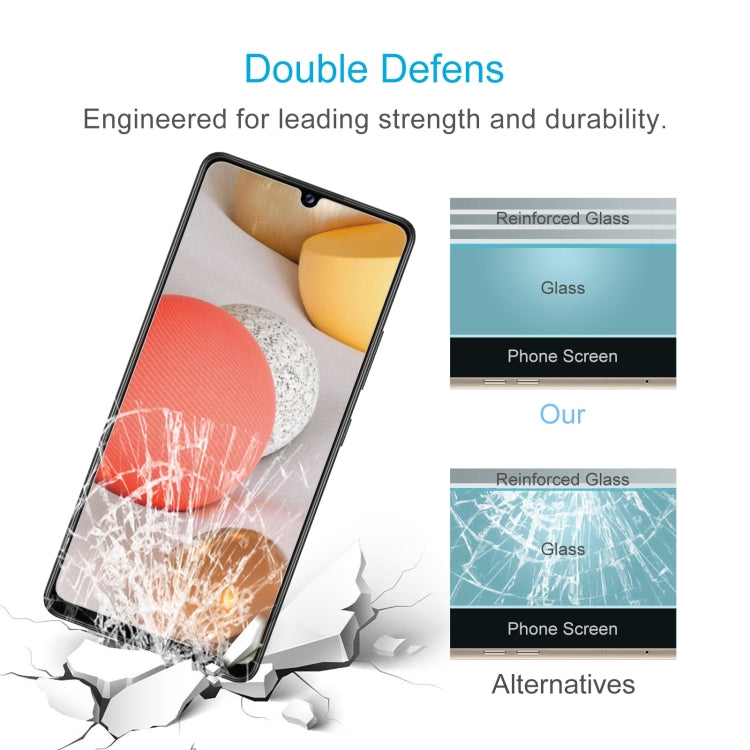 For Samsung Galaxy M42 5G 10 PCS 0.26mm 9H 2.5D Tempered Glass Film