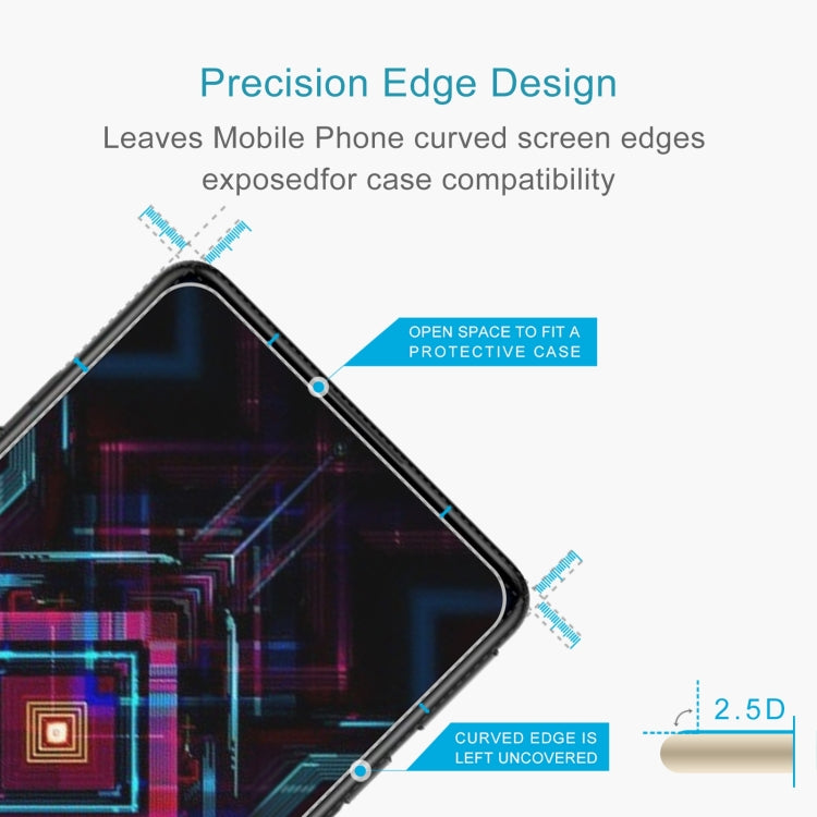 For Xiaomi 12T / 12T Pro / Redmi K40 Gaming / K50 Gaming / K50 Pro / K50 Ultra 50pcs 0.26mm 9H 2.5D Tempered Glass Film