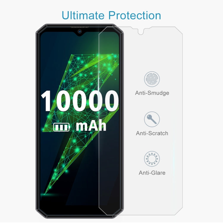 For Oukitel K15 Plus 50 PCS 0.26mm 9H 2.5D Tempered Glass Film