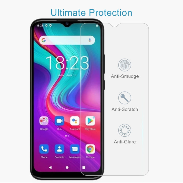 For Doogee X96 Pro 10 PCS 0.26mm 9H 2.5D Tempered Glass Film