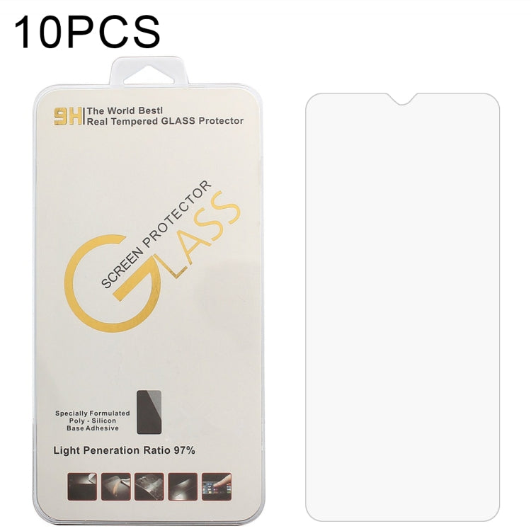 For Cubot Hafury K30 10 PCS 0.26mm 9H 2.5D Tempered Glass Film