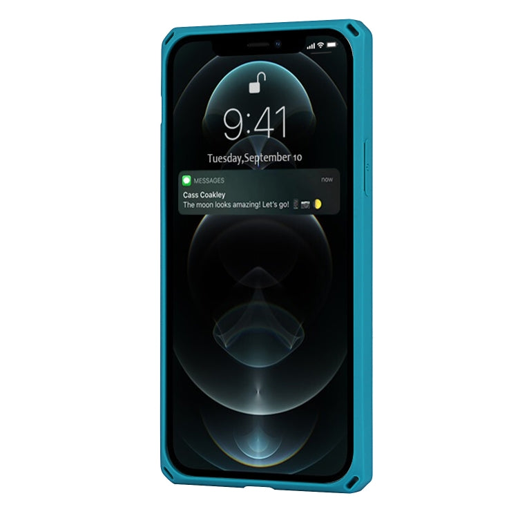 For iPhone 11 Pro Carbon Fiber Armor Shockproof TPU + PC Hard Case with Card Slot Holder