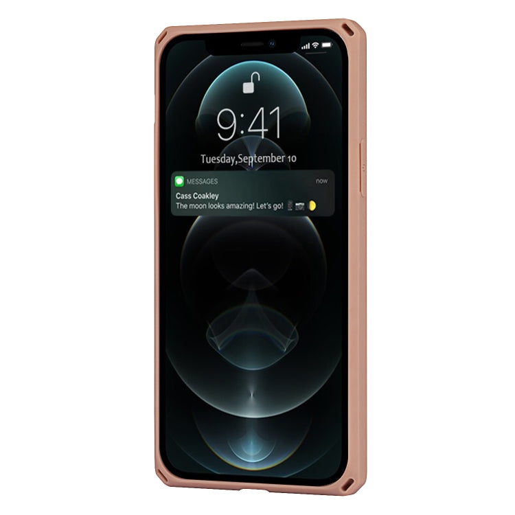 For iPhone 11 Pro Carbon Fiber Armor Shockproof TPU + PC Hard Case with Card Slot Holder