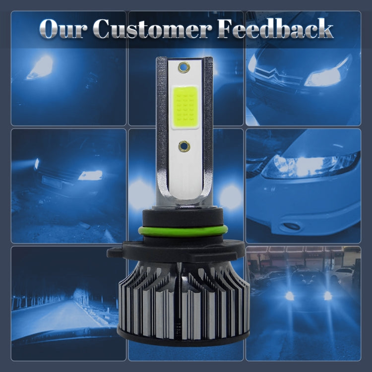 P1 9006 1 Pair 9V-36V / 36W / 8000K / 6000LM IP68 Waterproof Car LED Headlight