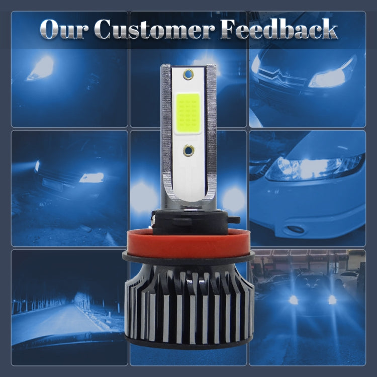 P1 H11 1 Pair 9V-36V / 36W / 8000K / 6000LM IP68 Waterproof Car LED Headlight