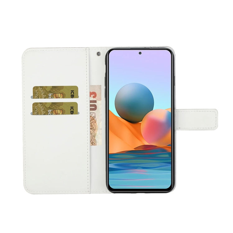 For Xiaomi Redmi Note 10 Pro Ethnic Style Embossed Pattern Horizontal Flip Leather Case with Holder & Card Slots & Wallet & Lanyard