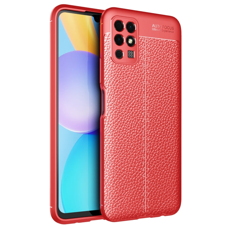 For Honor Play 5T Litchi Texture TPU Shockproof Case