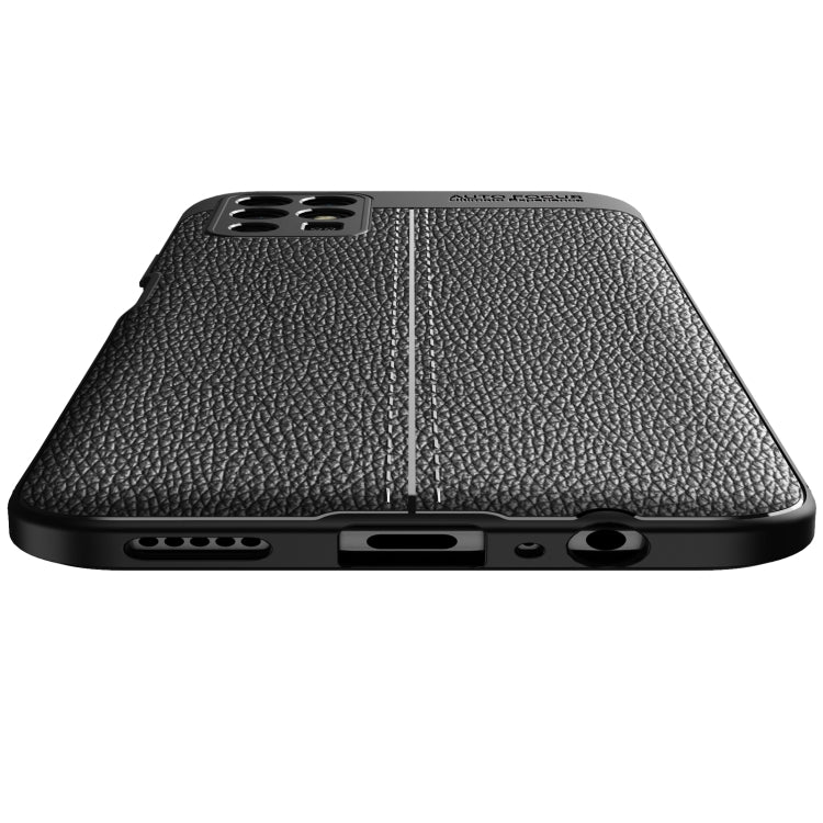 For Honor Play 5T Litchi Texture TPU Shockproof Case