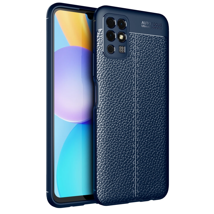 For Honor Play 5T Litchi Texture TPU Shockproof Case