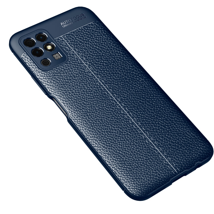 For Honor Play 5T Litchi Texture TPU Shockproof Case