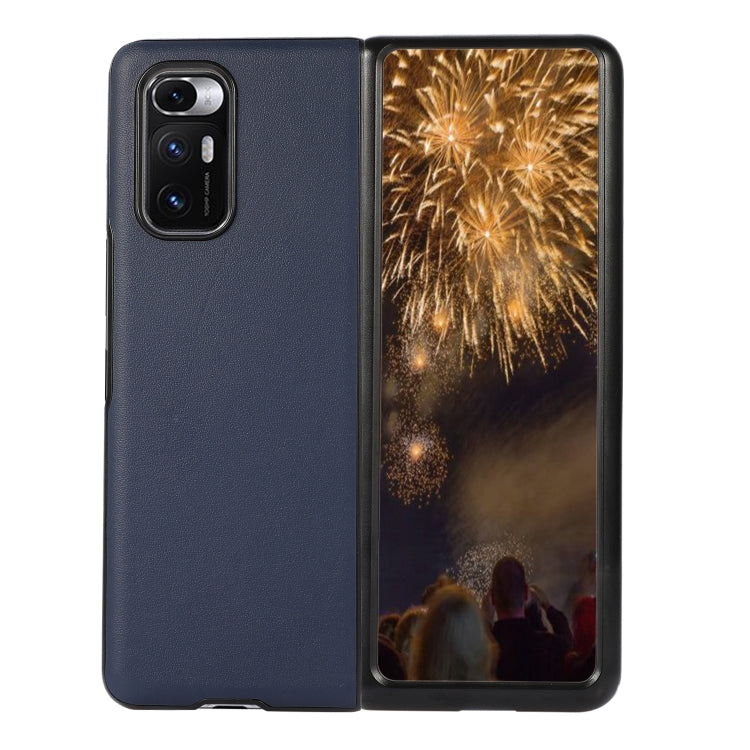 For Xiaomi Mi Mix Fold Genuine Leather Lambskin Texture Folding Protective Case