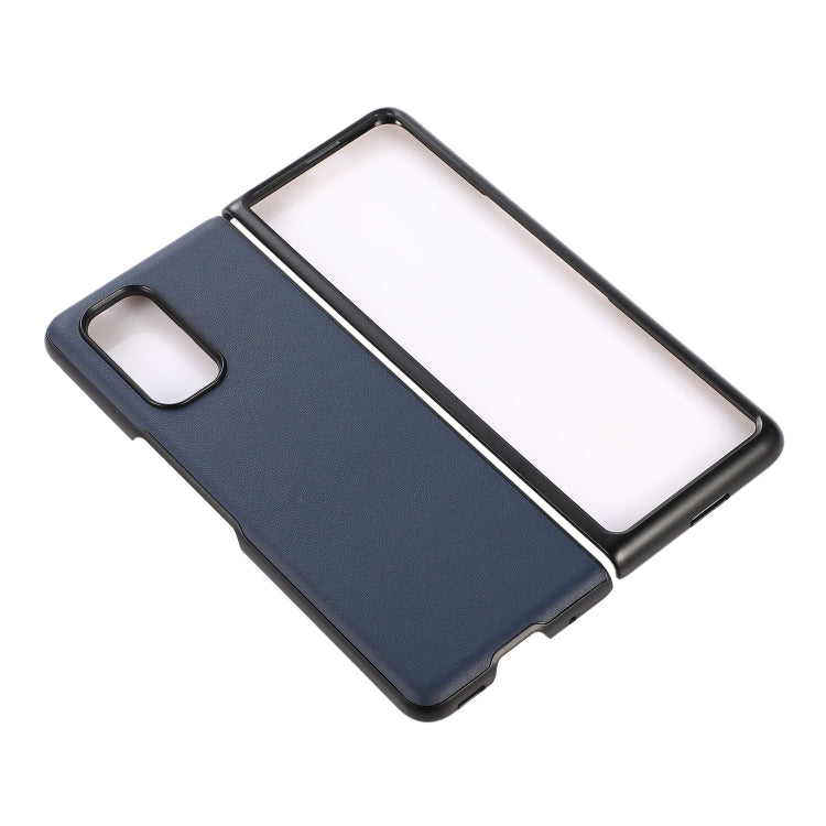 For Xiaomi Mi Mix Fold Genuine Leather Lambskin Texture Folding Protective Case