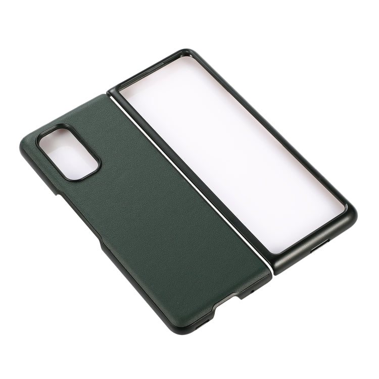 For Xiaomi Mi Mix Fold Genuine Leather Lambskin Texture Folding Protective Case