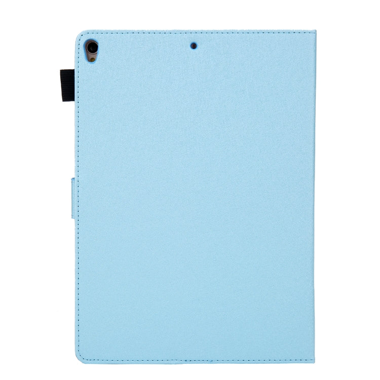 Hair Silky Texture Solid Color Horizontal Flip Leather Case with Holder & Card Slots & Photo Frame & Anti-Skid Strip For iPad Pro 10.5 inch (2017) / (2019)