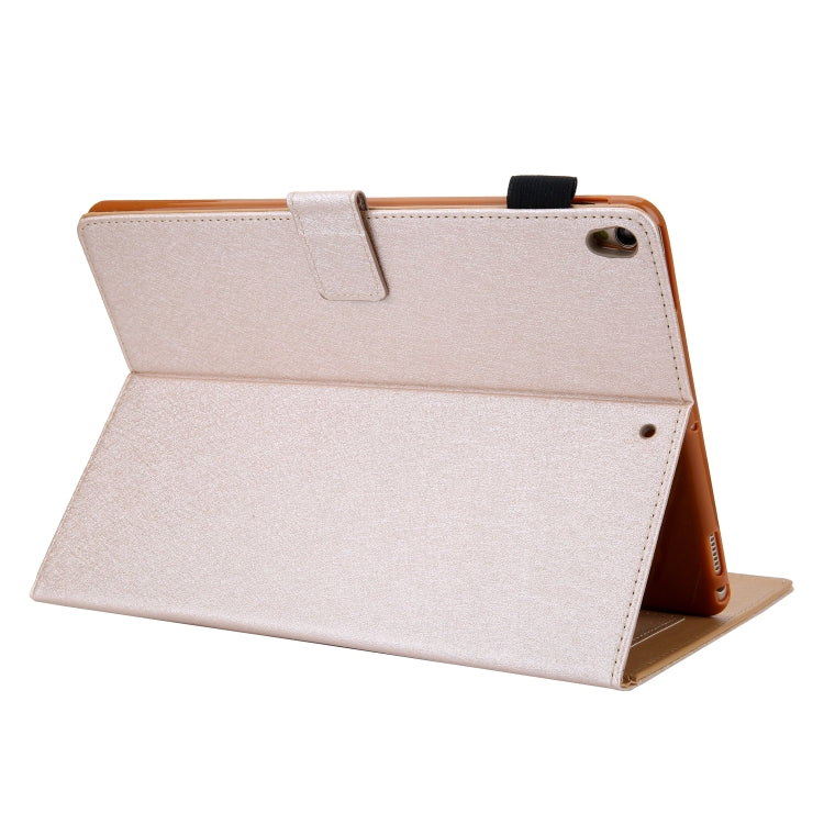 Hair Silky Texture Solid Color Horizontal Flip Leather Case with Holder & Card Slots & Photo Frame & Anti-Skid Strip For iPad Pro 10.5 inch (2017) / (2019)