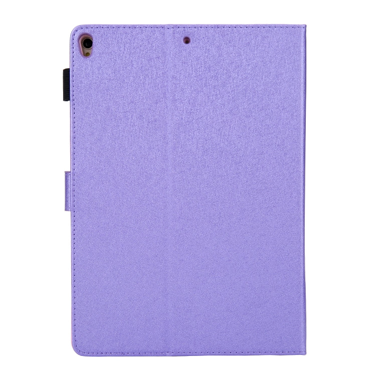 Hair Silky Texture Solid Color Horizontal Flip Leather Case with Holder & Card Slots & Photo Frame & Anti-Skid Strip For iPad Pro 10.5 inch (2017) / (2019)