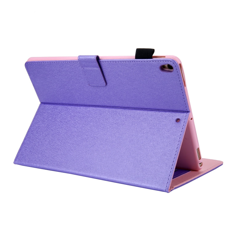Hair Silky Texture Solid Color Horizontal Flip Leather Case with Holder & Card Slots & Photo Frame & Anti-Skid Strip For iPad Pro 10.5 inch (2017) / (2019)