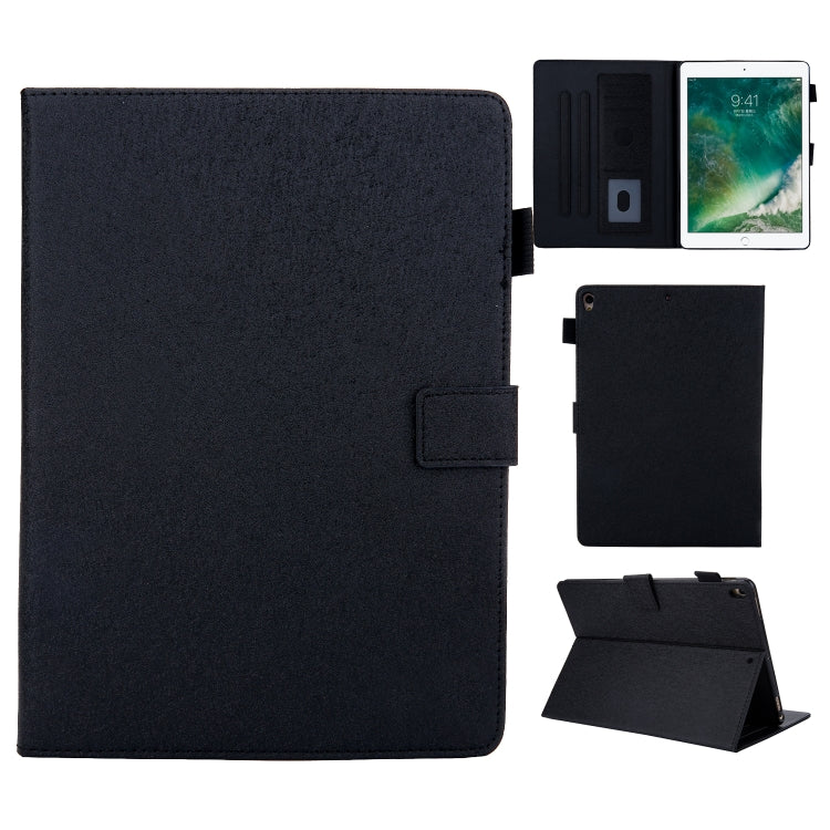 Hair Silky Texture Solid Color Horizontal Flip Leather Case with Holder & Card Slots & Photo Frame & Anti-Skid Strip For iPad Pro 10.5 inch (2017) / (2019)