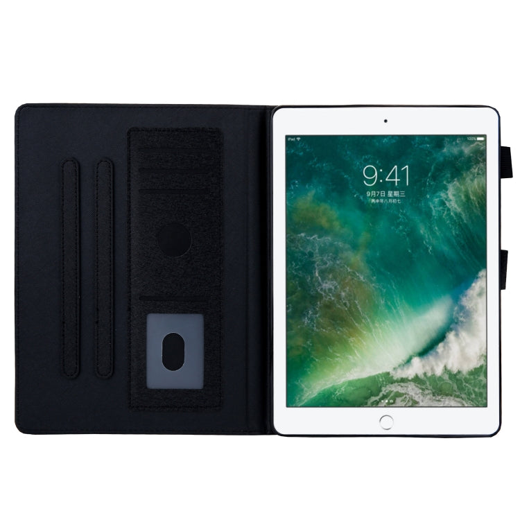 Hair Silky Texture Solid Color Horizontal Flip Leather Case with Holder & Card Slots & Photo Frame & Anti-Skid Strip For iPad Pro 10.5 inch (2017) / (2019)