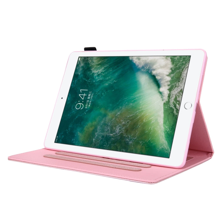 Hair Silky Texture Solid Color Horizontal Flip Leather Case with Holder & Card Slots & Photo Frame & Anti-Skid Strip For iPad Pro 10.5 inch (2017) / (2019)