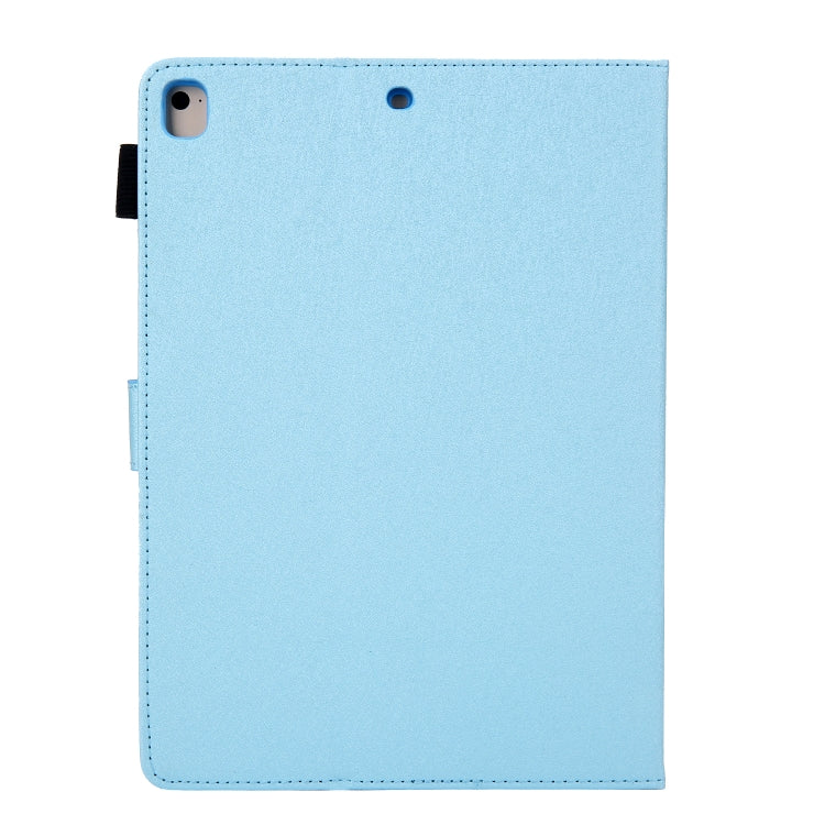 For iPad 10.2 2021 / 2020 / 2019 Hair Silky Texture Solid Color Horizontal Flip Leather Case with Holder & Card Slots & Photo Frame & Anti-Skid Strip