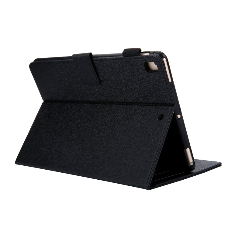 For iPad 10.2 2021 / 2020 / 2019 Hair Silky Texture Solid Color Horizontal Flip Leather Case with Holder & Card Slots & Photo Frame & Anti-Skid Strip