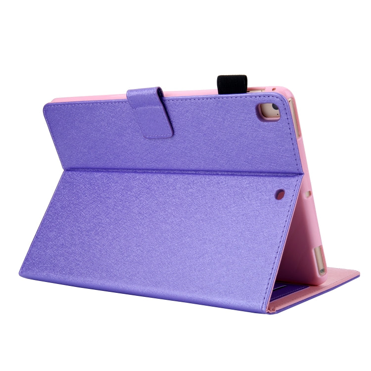 Hair Silky Texture Solid Color Horizontal Flip Leather Case with Holder & Card Slots & Photo Frame & Anti-Skid Strip For iPad 9.7 2018 / 2017