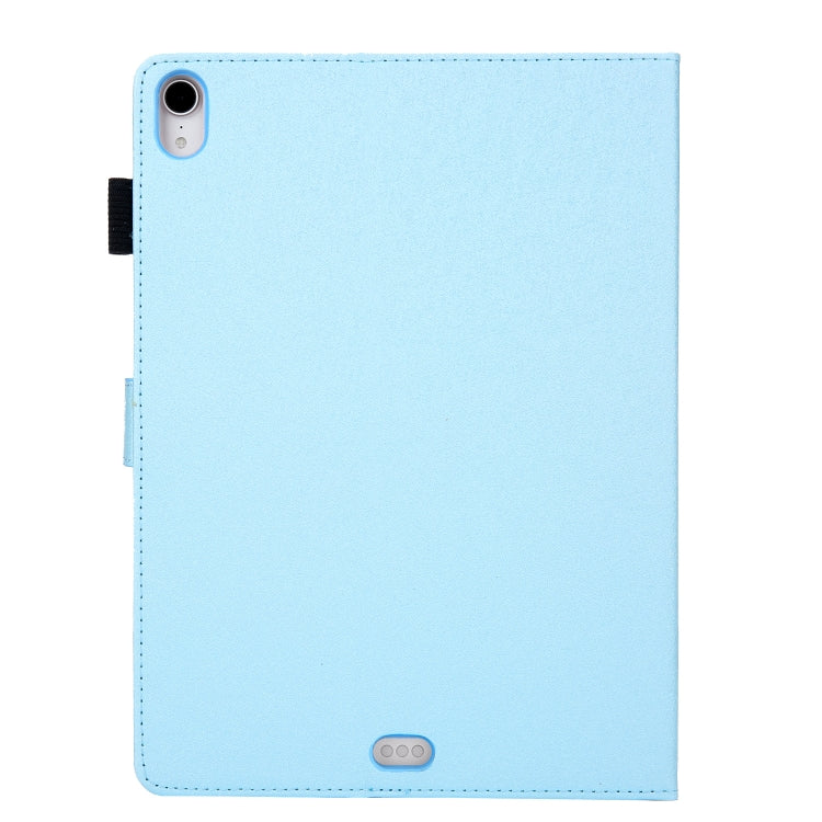 Hair Silky Texture Solid Color Horizontal Flip Leather Case with Holder & Card Slots & Photo Frame & Anti-Skid Strip For iPad Pro 11 inch