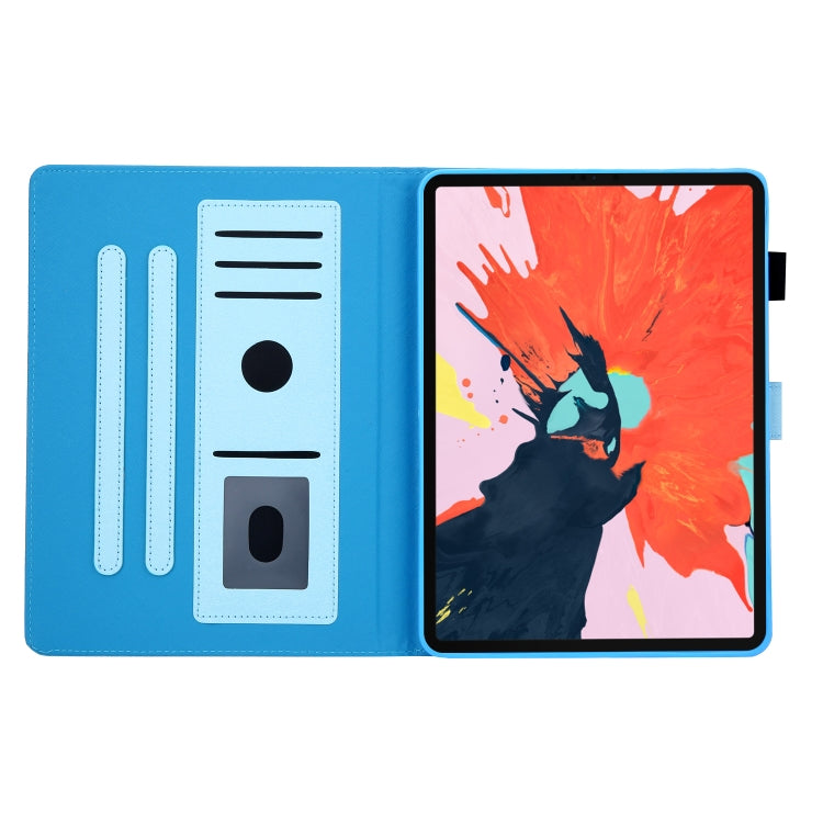 Hair Silky Texture Solid Color Horizontal Flip Leather Case with Holder & Card Slots & Photo Frame & Anti-Skid Strip For iPad Pro 11 inch