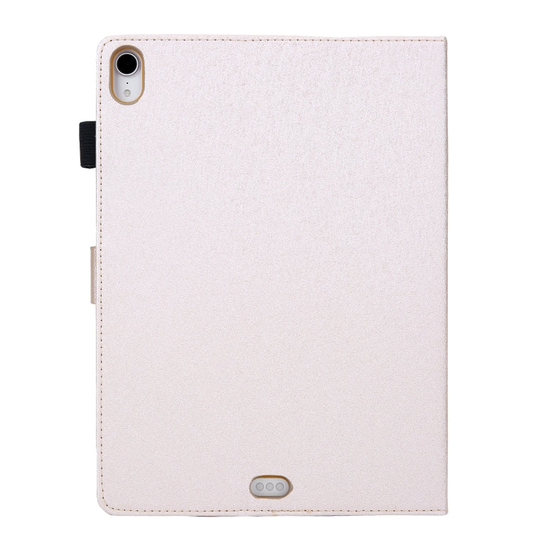 Hair Silky Texture Solid Color Horizontal Flip Leather Case with Holder & Card Slots & Photo Frame & Anti-Skid Strip For iPad Pro 11 inch