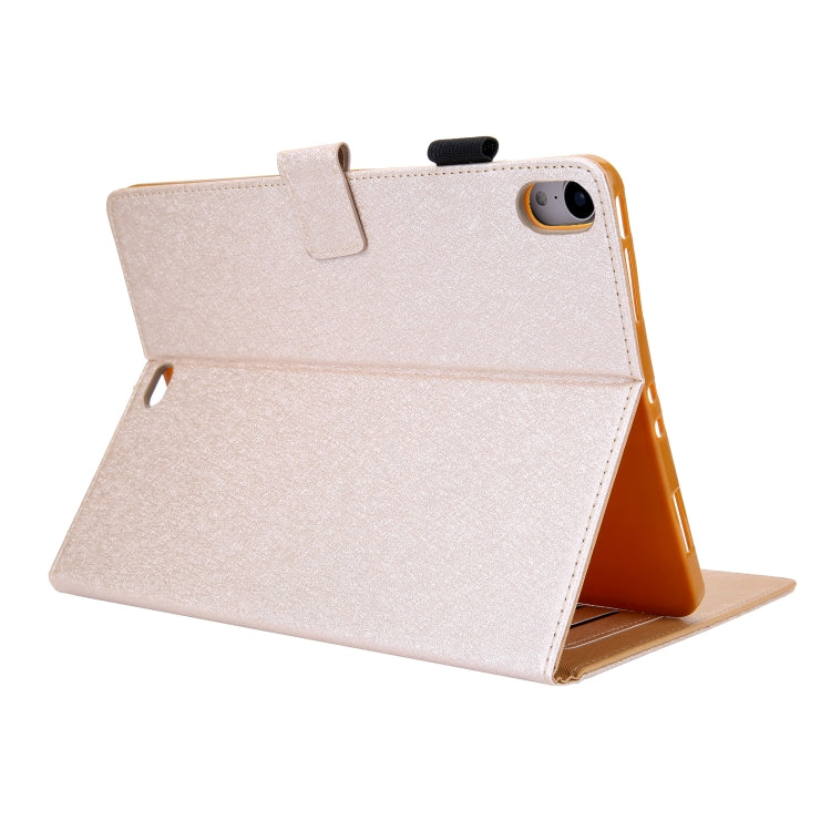 Hair Silky Texture Solid Color Horizontal Flip Leather Case with Holder & Card Slots & Photo Frame & Anti-Skid Strip For iPad Pro 11 inch
