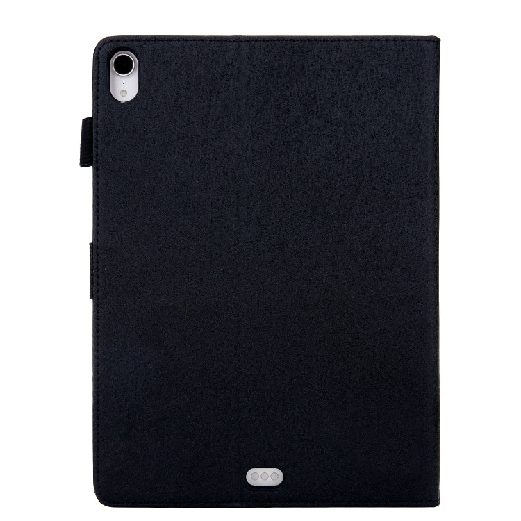 Hair Silky Texture Solid Color Horizontal Flip Leather Case with Holder & Card Slots & Photo Frame & Anti-Skid Strip For iPad Pro 11 inch