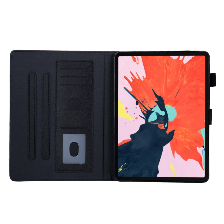 Hair Silky Texture Solid Color Horizontal Flip Leather Case with Holder & Card Slots & Photo Frame & Anti-Skid Strip For iPad Pro 11 inch