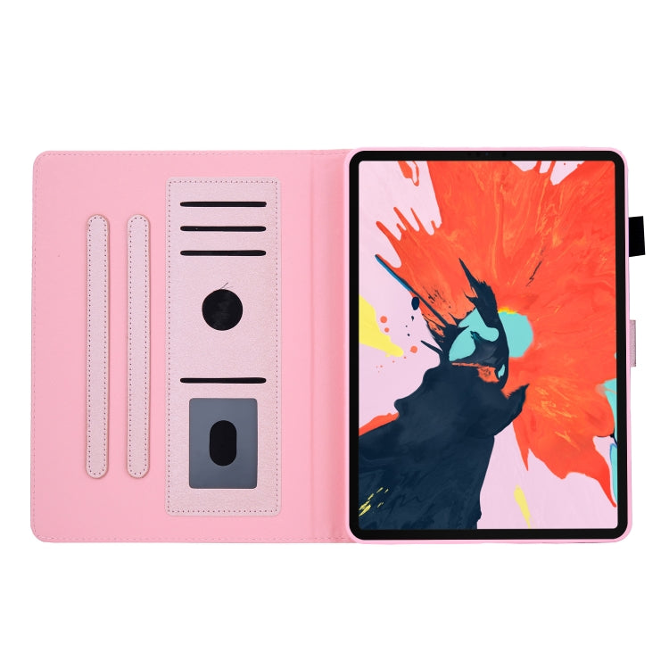 Hair Silky Texture Solid Color Horizontal Flip Leather Case with Holder & Card Slots & Photo Frame & Anti-Skid Strip For iPad Pro 11 inch