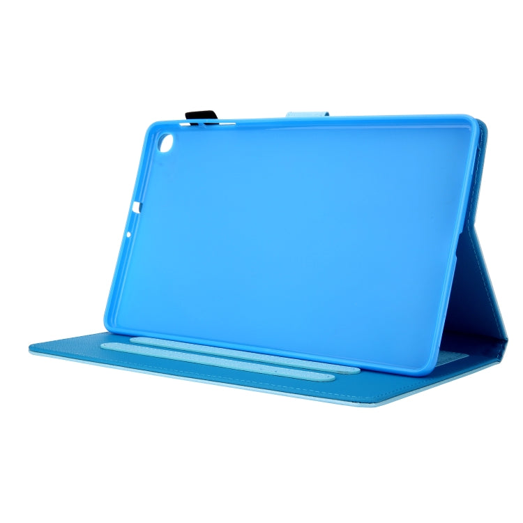 Hair Silky Texture Solid Color Horizontal Flip Leather Case with Holder & Card Slots & Photo Frame & Anti-Skid Strip For Samsung Galaxy Tab A 10.1 (2019) T510 / T515